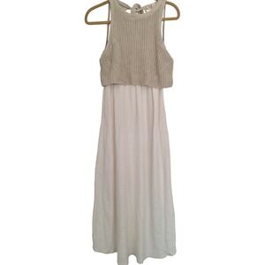 Moth | Dresses | Anthropologie Moth Layered Sweater Maxi Dress | Poshmark